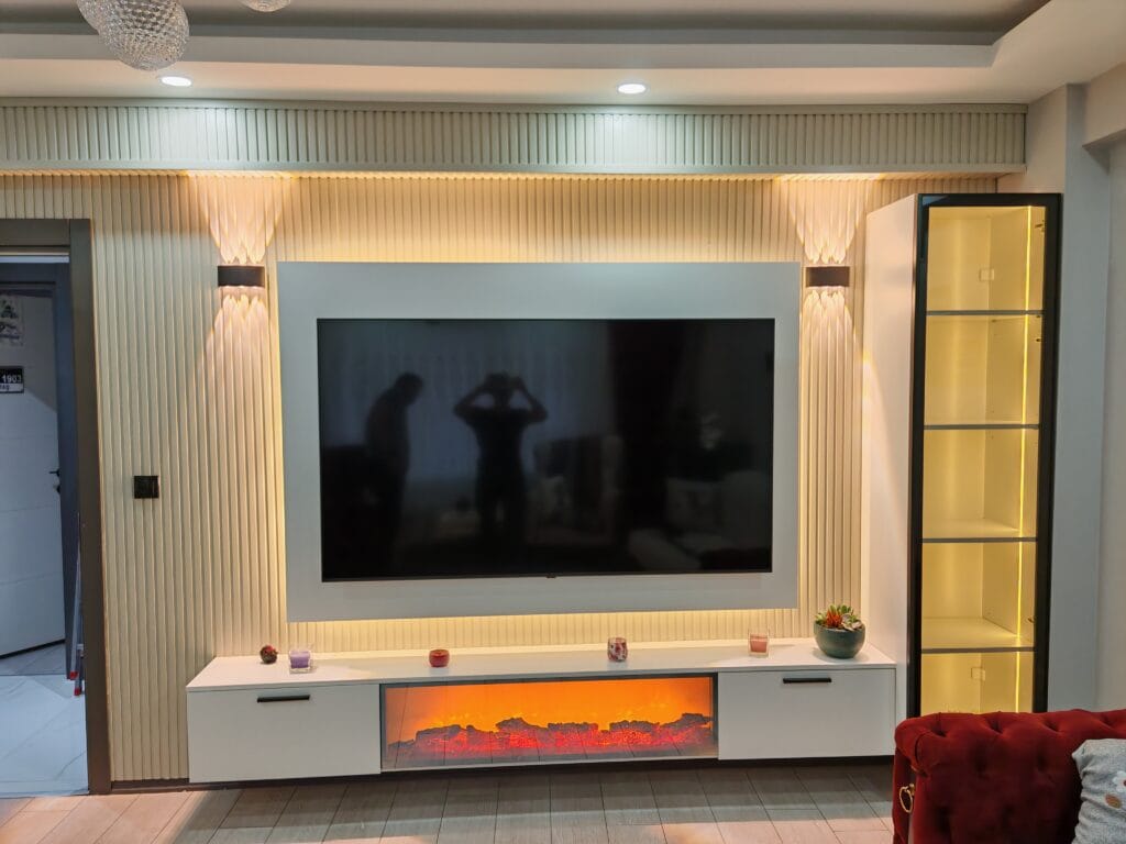 Tv Ünitesi Eskişehir Mdf Lambri