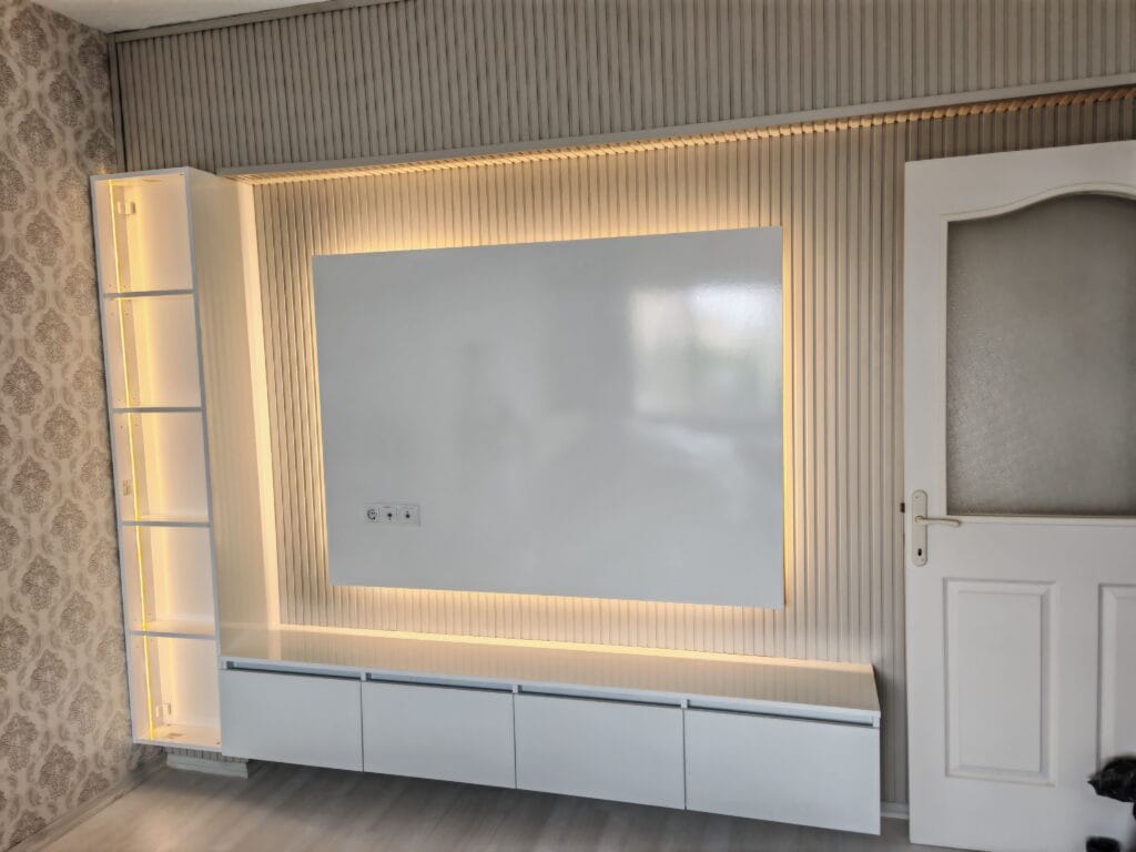 MDf Lambri Tv ünitemiz
