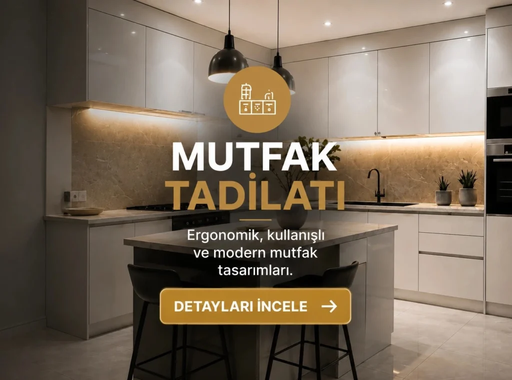 Eskişehir Mobilya Dekorasyon ve Özel Tasarım İç Mekan Çözümleri